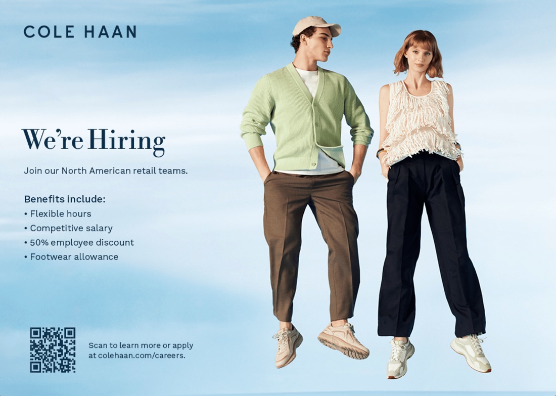Cole Haan — direct mail and sales materials