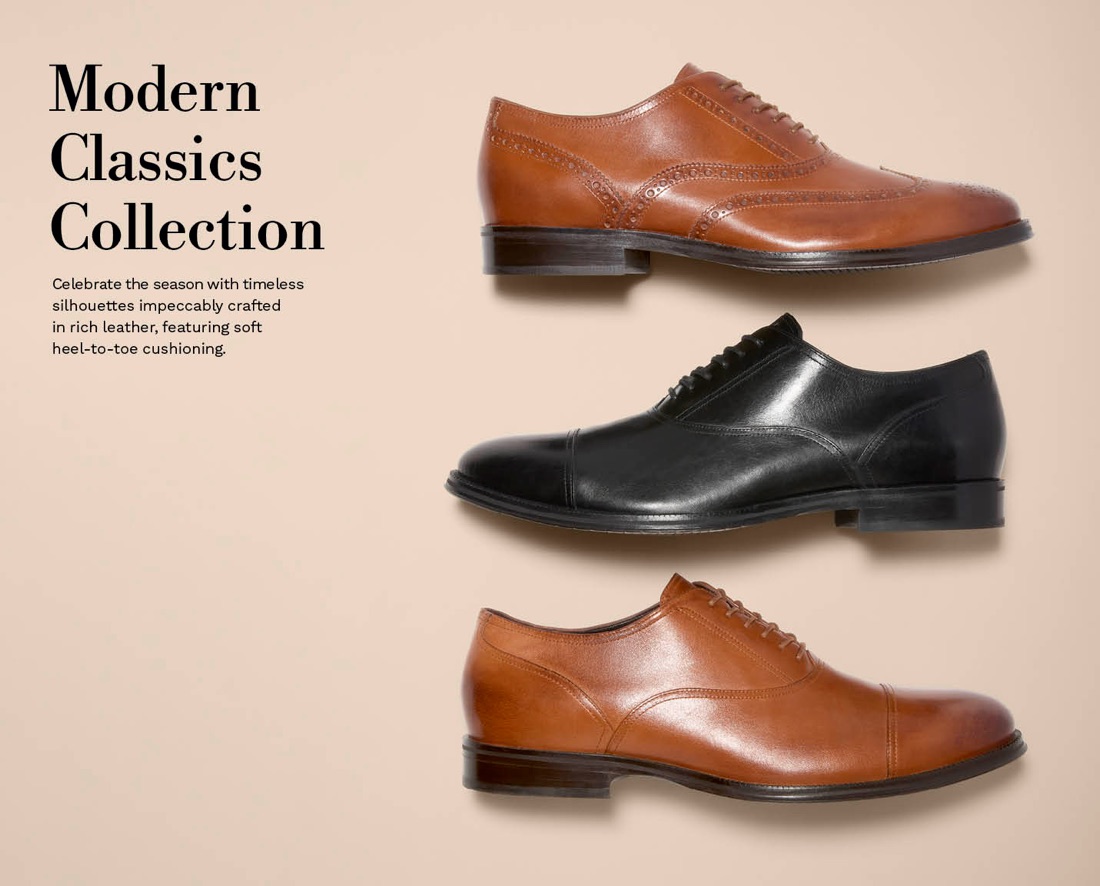 Cole Haan — in-store signage
