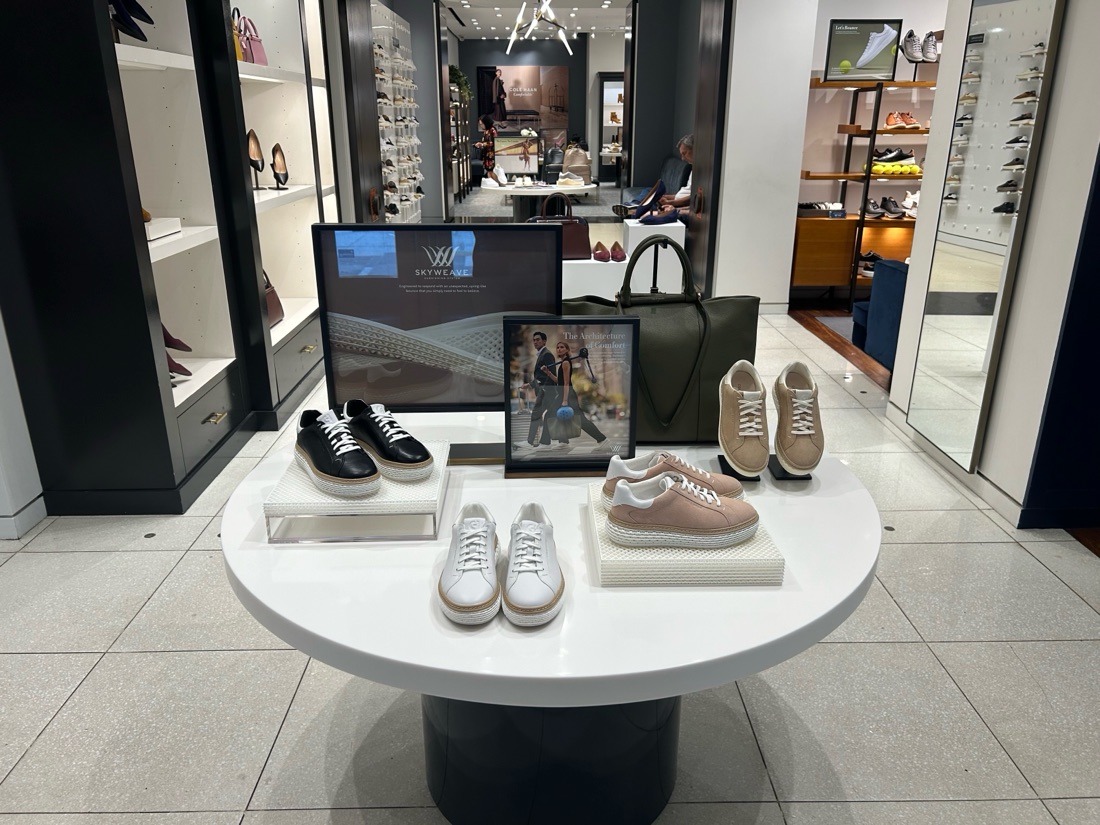 Cole Haan — in-store signage