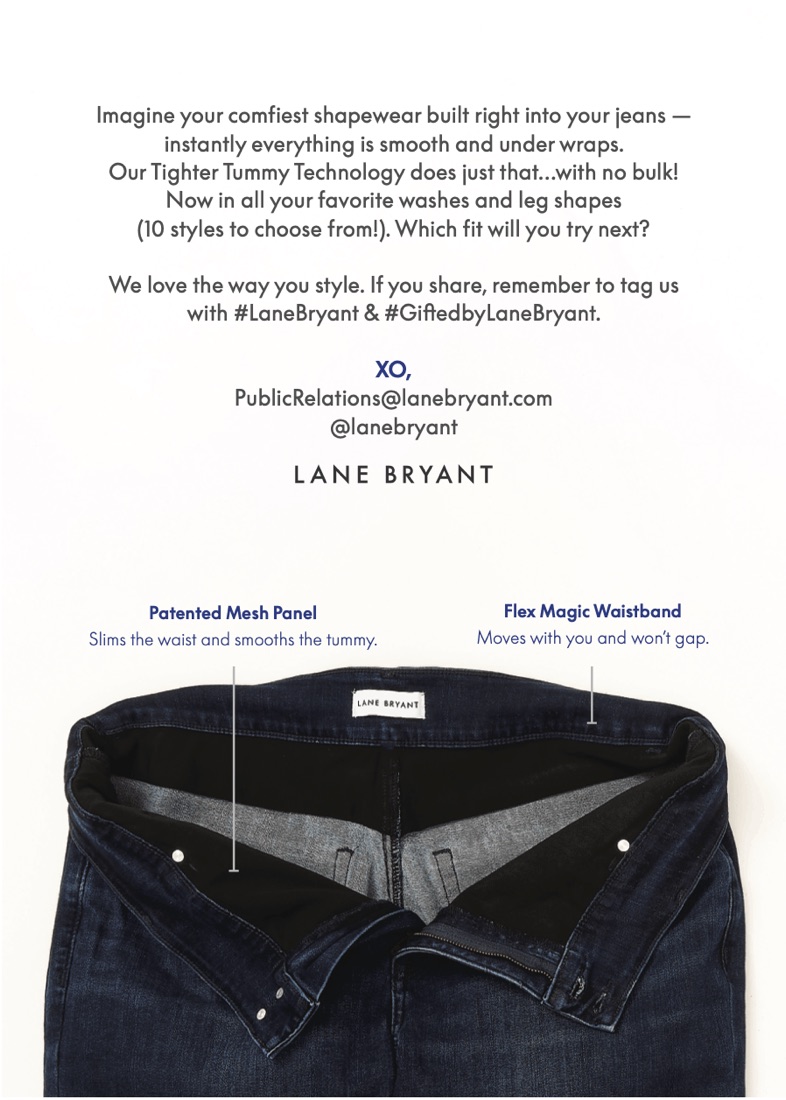 Lane Bryant — pr cards