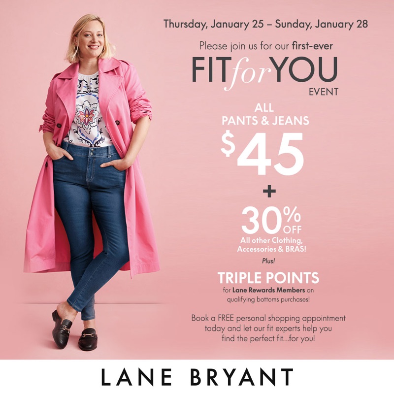 Lane Bryant — promotions