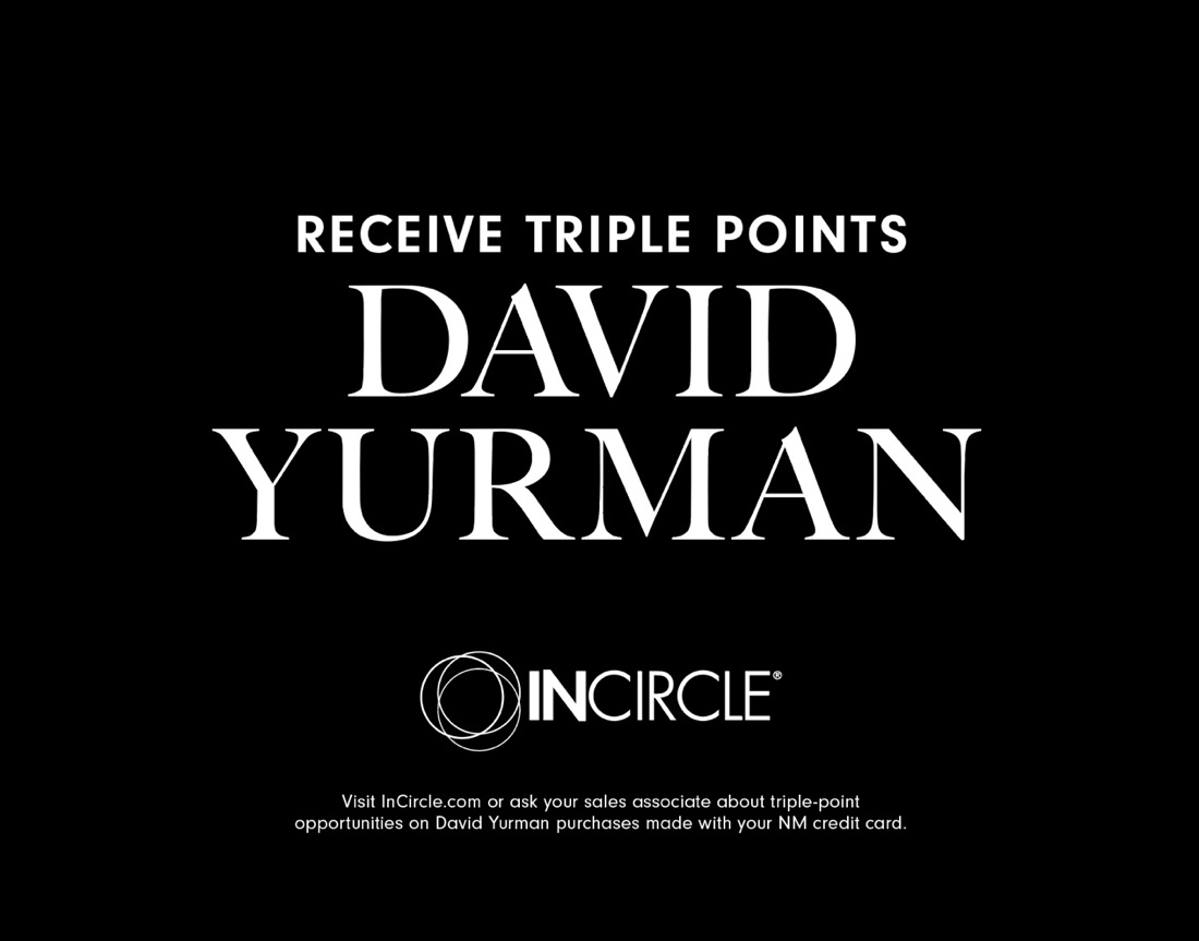 Neiman Marcus - post cards, a David Yurman InCircle card