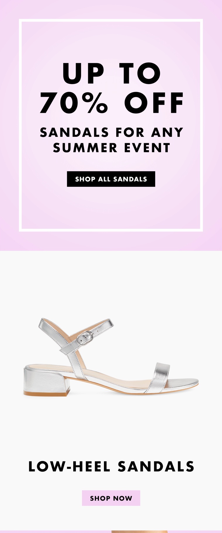 Stuart Weitzman — email campaigns